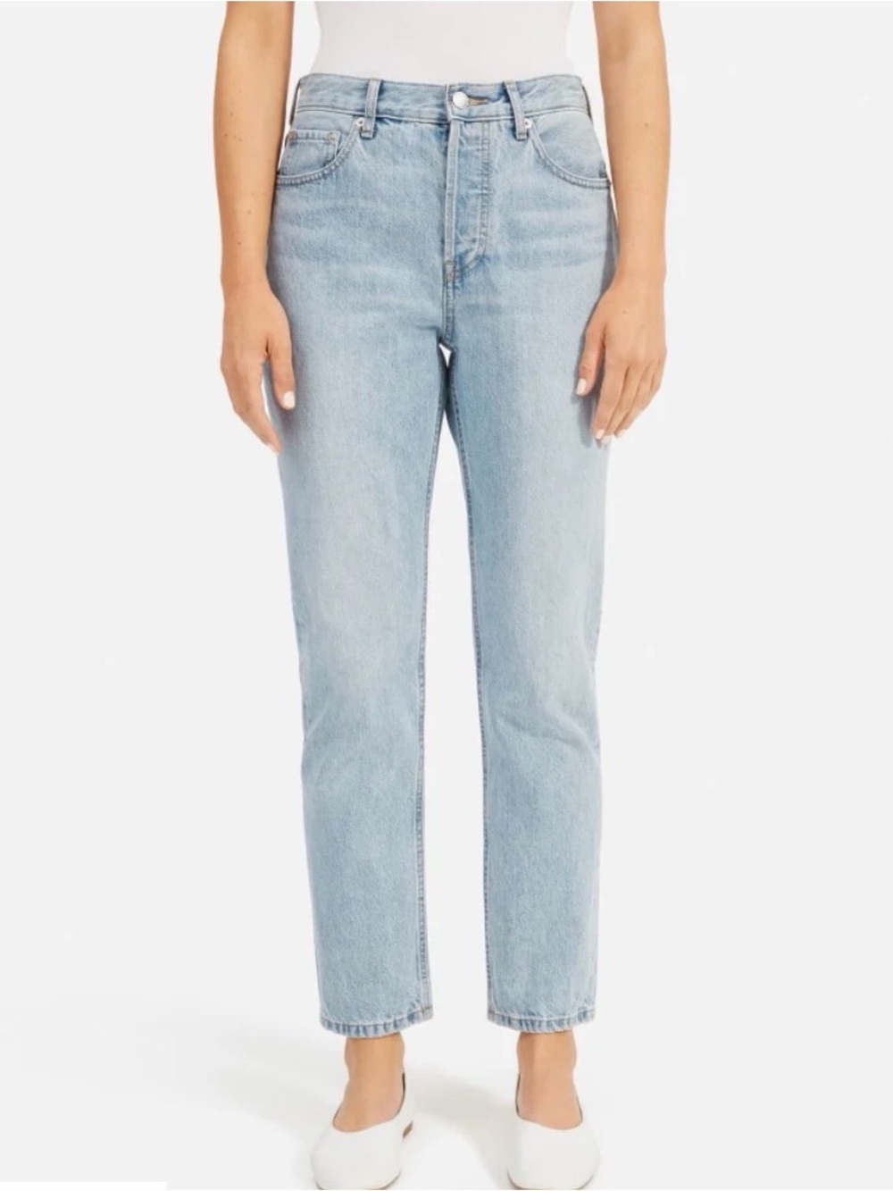NWT Everlane The Curvy '90s Cheeky Jean Vintage Mid Blue Sz 29